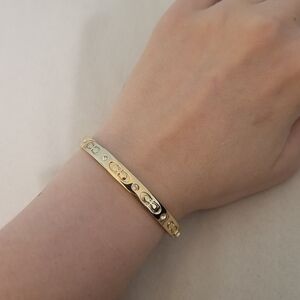 Coach Gold and Silver Bracelet